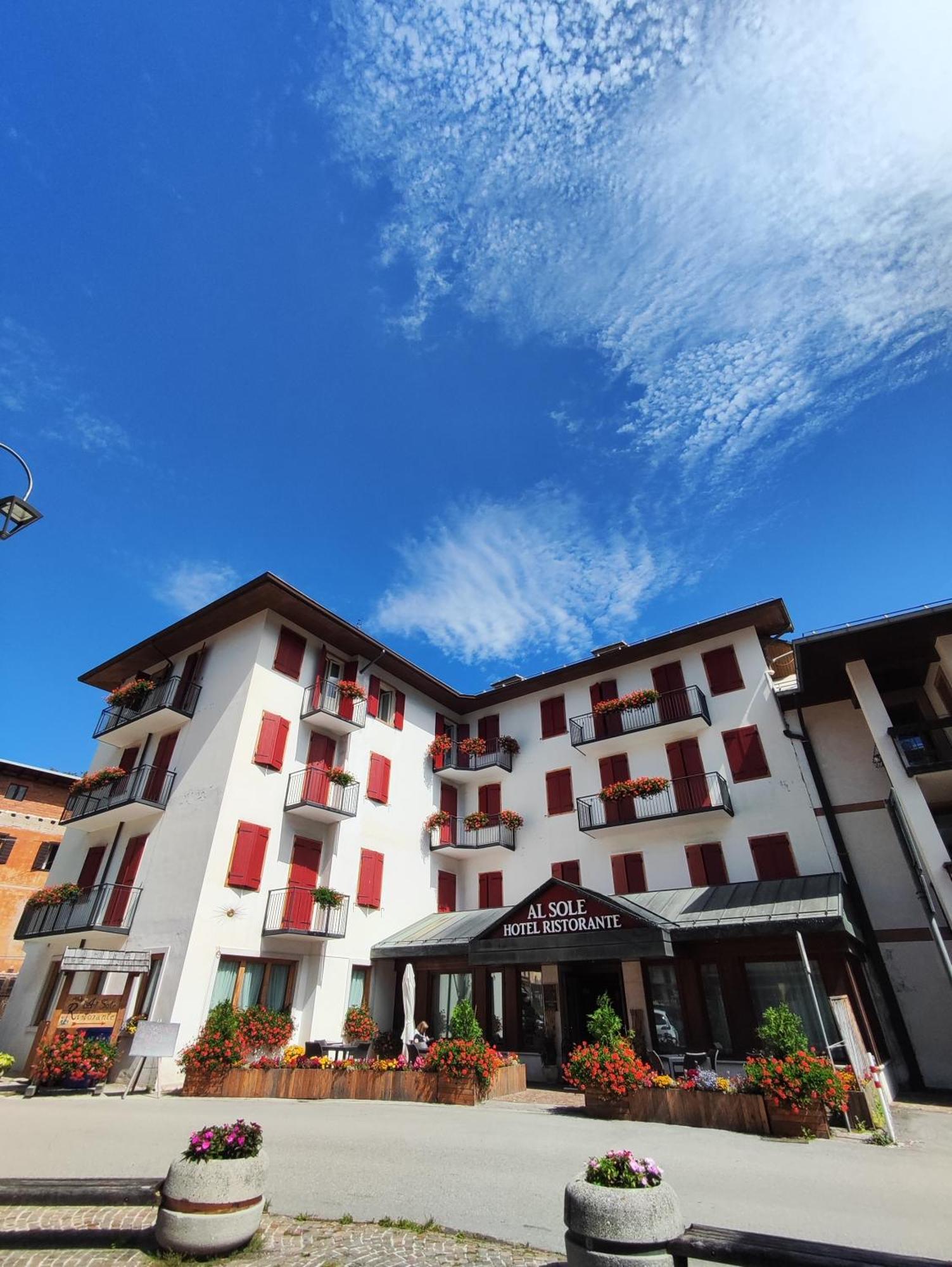 Al Sole Hotel Ristorante Dal 1870 Pieve di Cadore Buitenkant foto